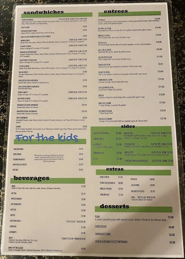 Menu_Cafe Masaryktown_Masaryktown, FL_image_old_1