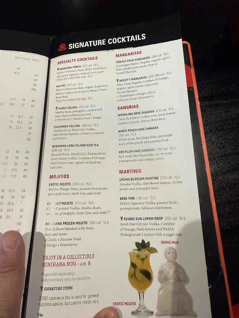 Menu_Benihana_Stuart, FL_image_old_2