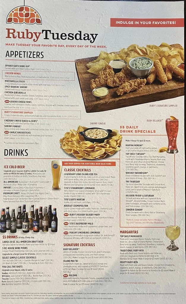 Menu_Ruby Tuesday_Niceville, FL_image_old_1
