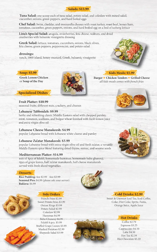 Menu_Lina's Restaurant_Tampa, FL_image_old_2