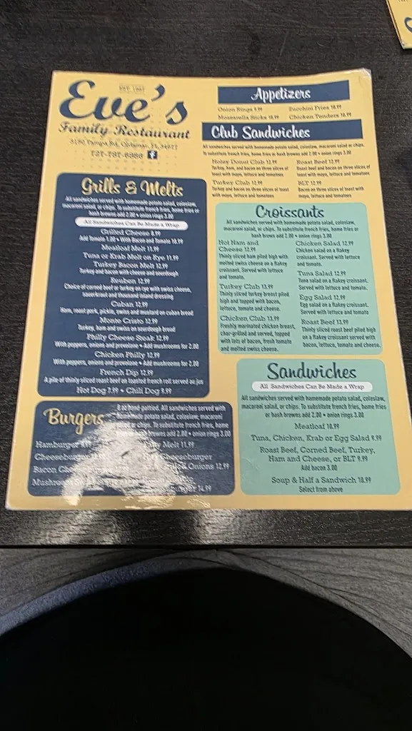 Michael Scribner_Eve's Family Restaurant_Oldsmar, FL_review