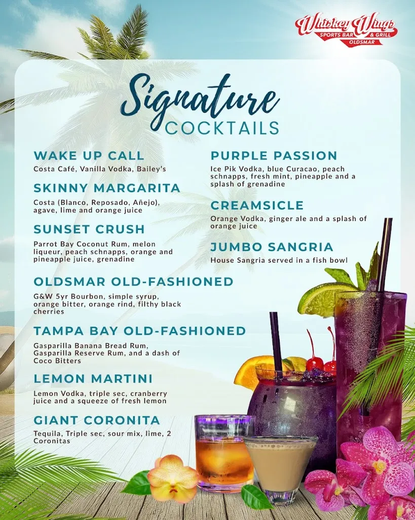 Menu_Whiskey Wings Oldsmar_Oldsmar, FL_image_old_1