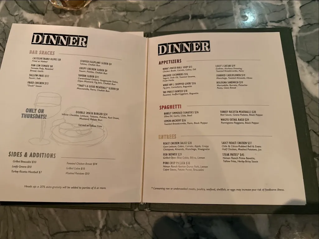 Menu_The Blind Monk_West Palm Beach, FL_image_old_2