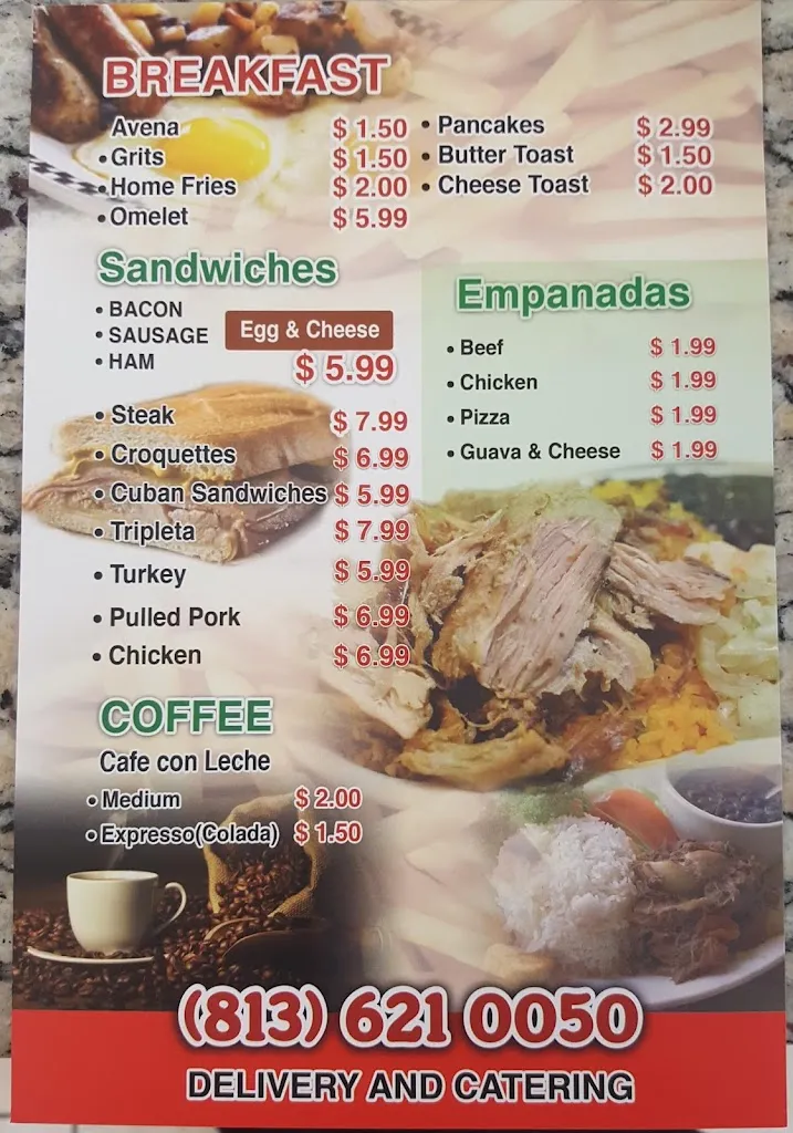 Menu_Chuchy's Cafe_Tampa, FL_image_old_1