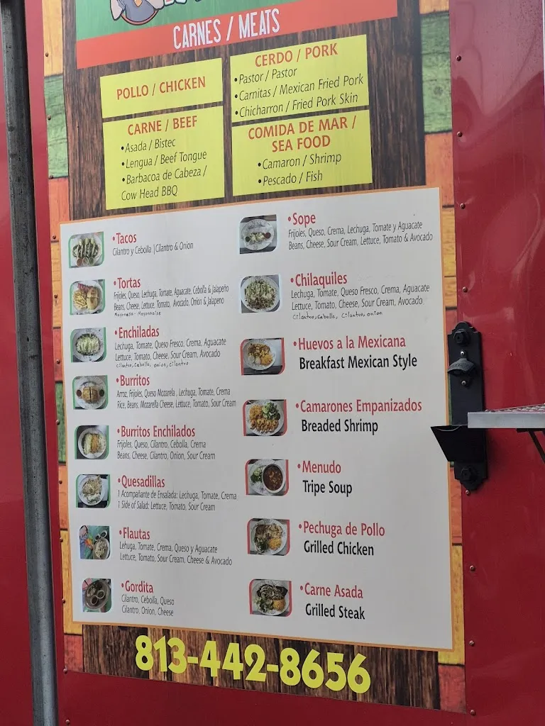 Menu_Taco’s el Tuzo_7711 Causeway Blvd, Clair-Mel_image_old_3