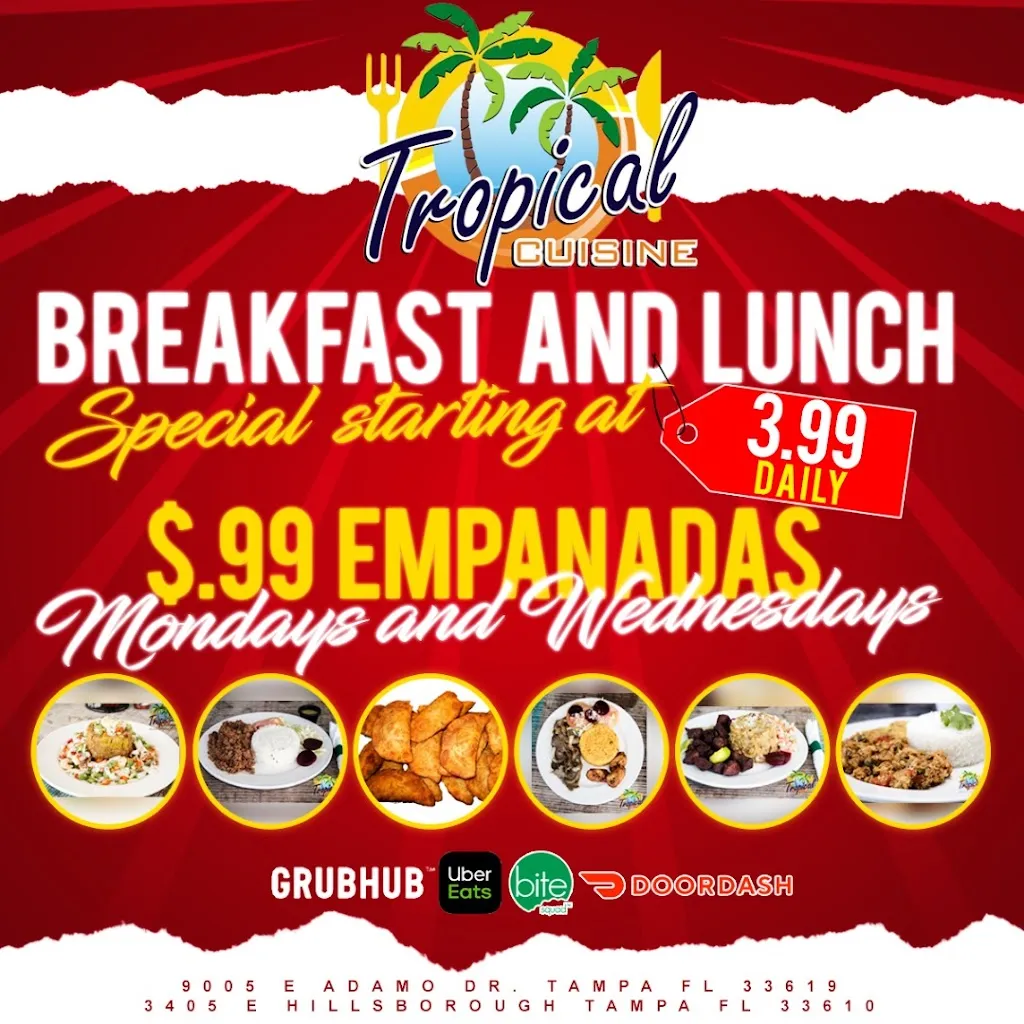 Menu_Tropical Cuisine_Tampa, FL_image_old_2