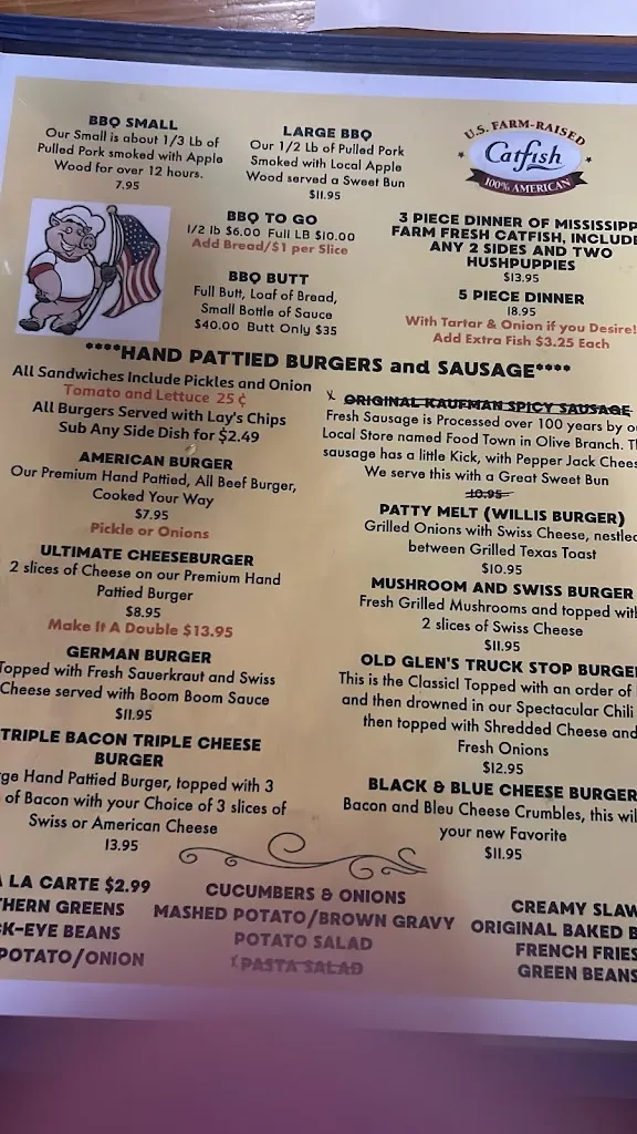 Menu_Huckleberry's Pub_Mounds, IL_image_old_3