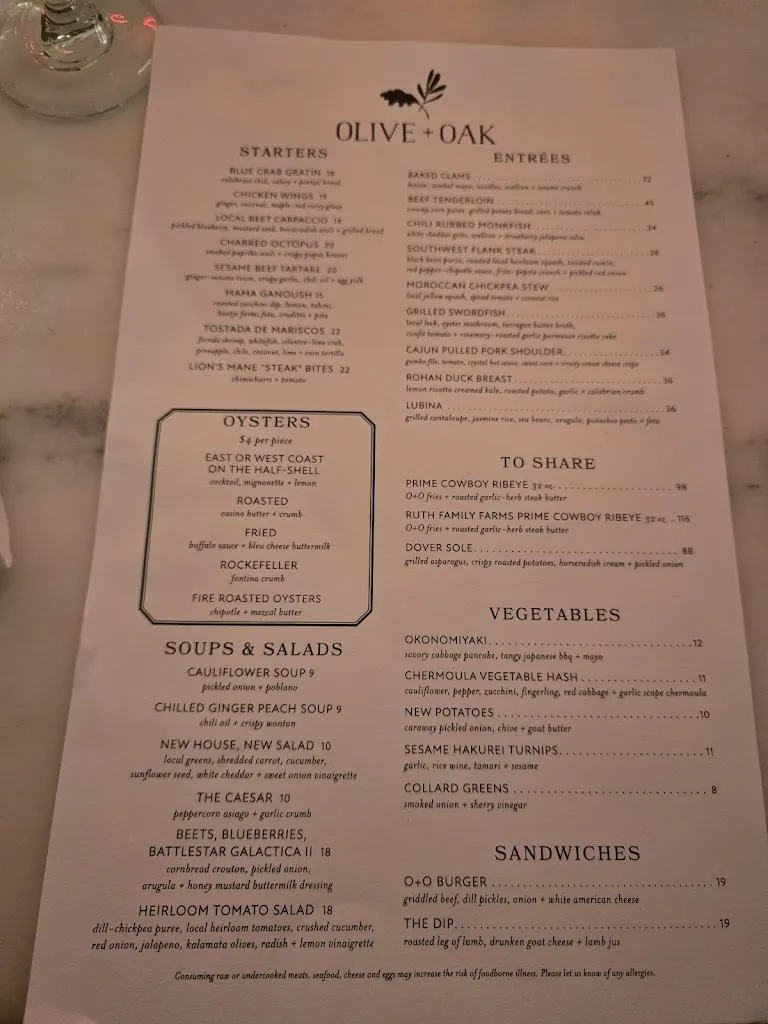 Menu_Olive + Oak_Webster Groves, MO_image_old_1