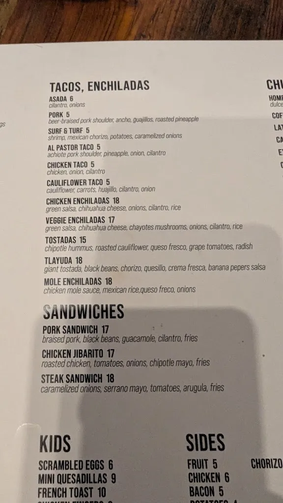 Menu_Amerikas Restaurant_Oak Park, IL_image_old_3