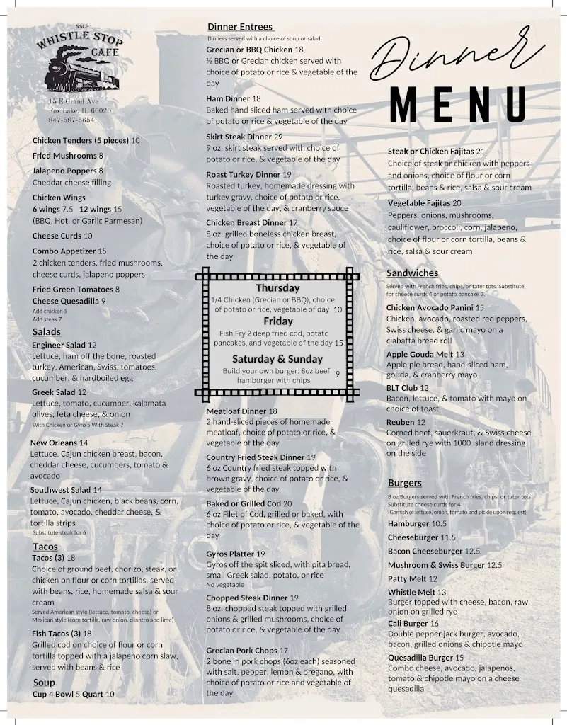 Menu_NSCG Whistle Stop Cafe_Fox Lake, IL_image_old_3
