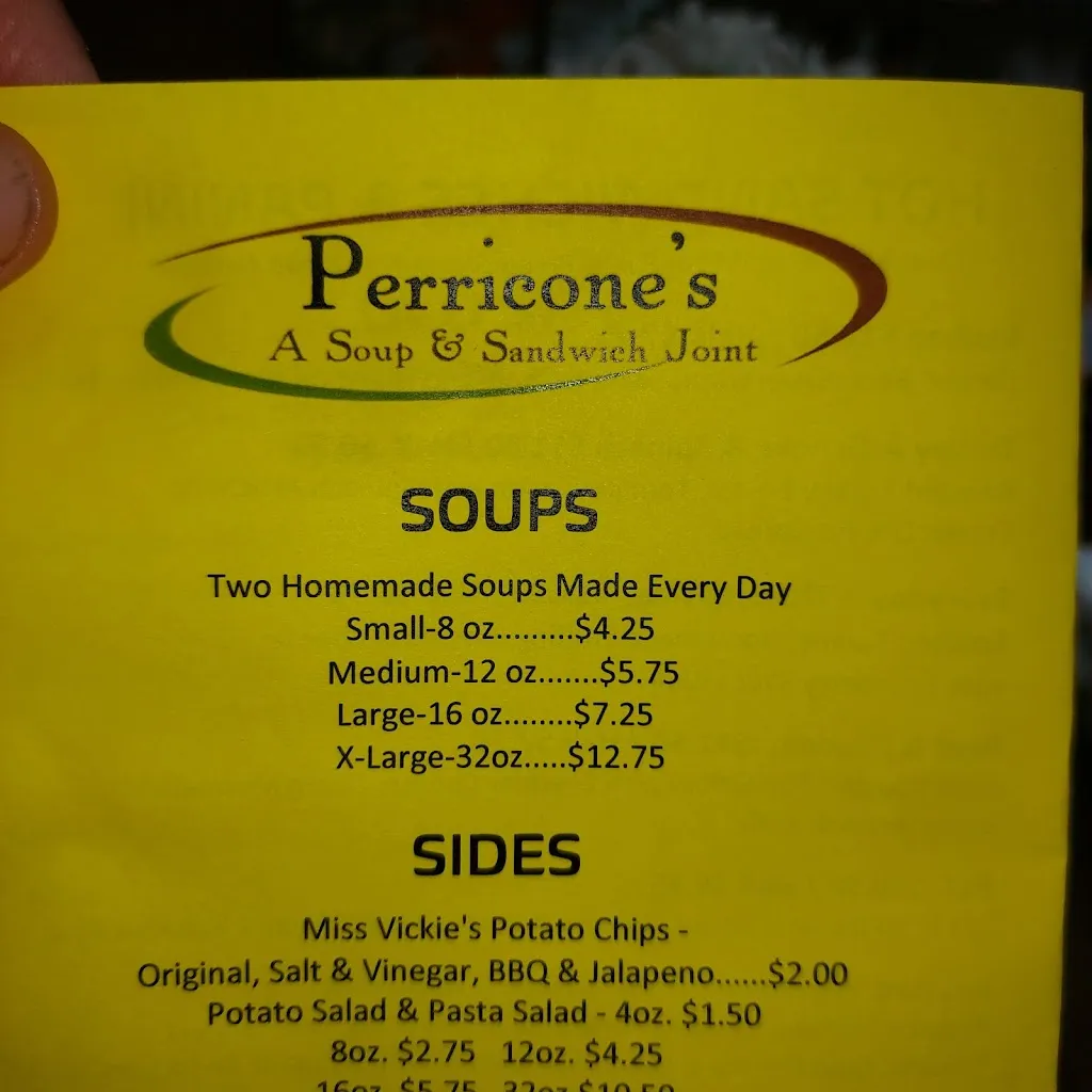 Menu_Perricone's A Soup & Sandwich Joint_Fox Lake, IL_image_old_2