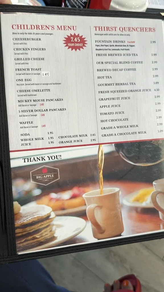 Menu_Big Apple Cafe_Joliet, IL_image_old_2
