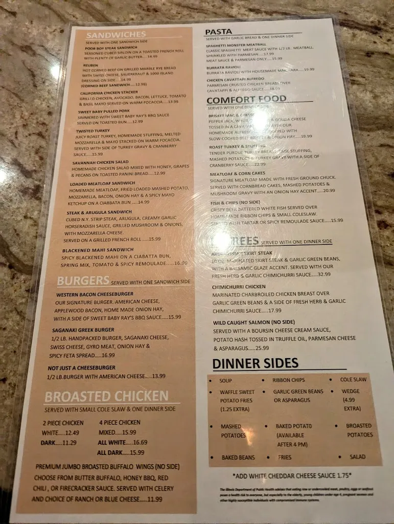 Menu_Metro Grill & Bar_Joliet, IL_image_old_2