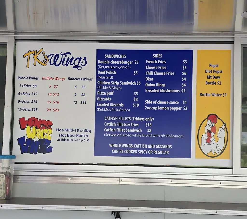 Menu_TK's Wings_Rantoul, IL_image_old_1