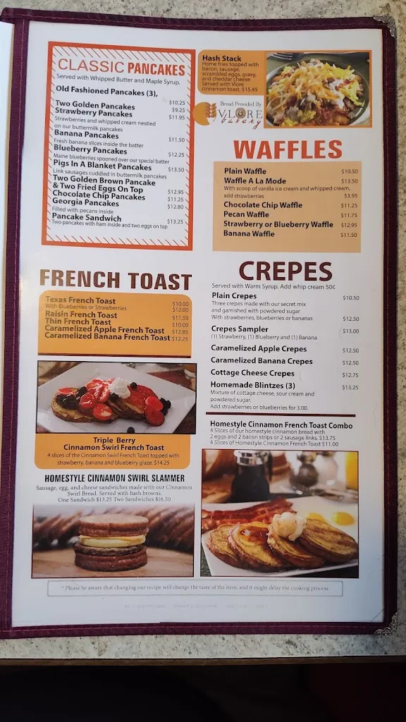 Menu_Mrs V's Restaurant_Round Lake Beach, IL_image_old_2