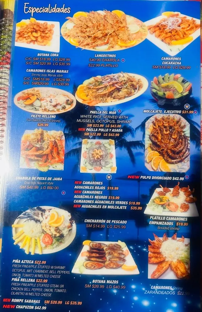 Menu_Las Tres Islas Marias_Round Lake Beach, IL_image_old_3