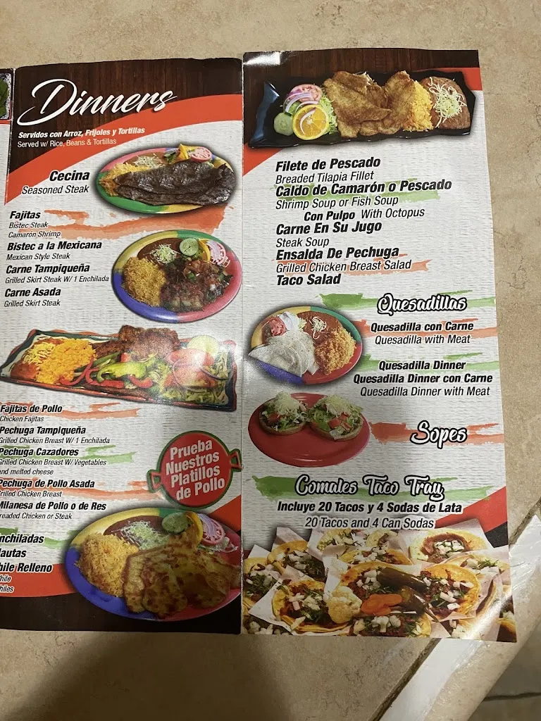Menu_Los Comales Round Lake_Round Lake Beach, IL_image_old_3
