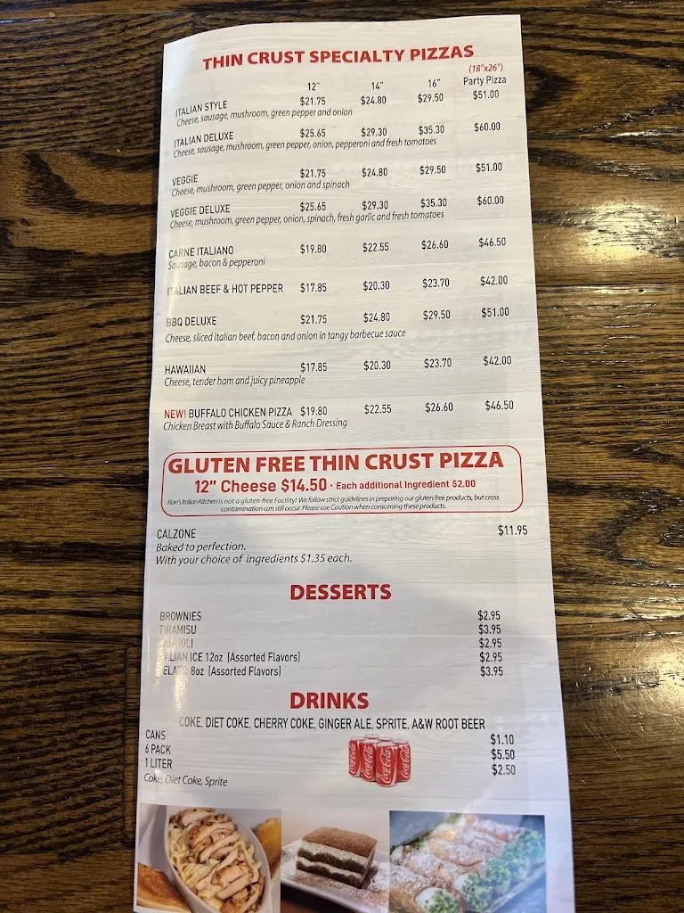 Menu_Ron's Italian Ovens_Round Lake Beach, IL_image_old_2