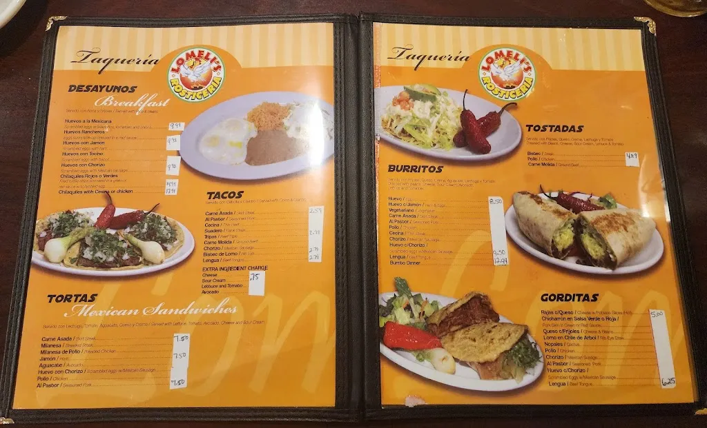 Menu_Lomeli's Rosticeria_Round Lake Beach, IL_image_old_1