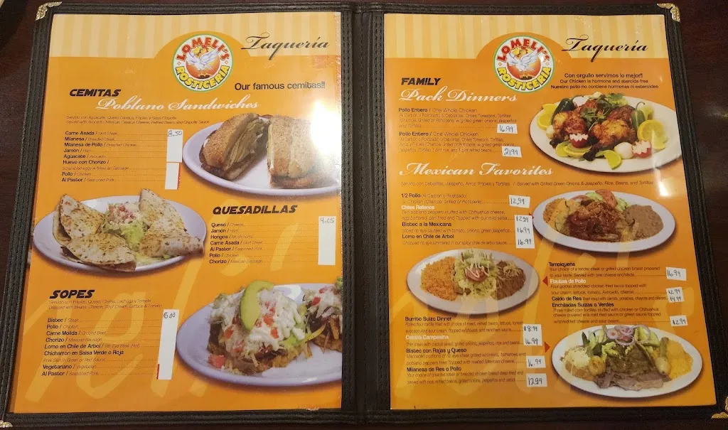 Menu_Lomeli's Rosticeria_Round Lake Beach, IL_image_old_3