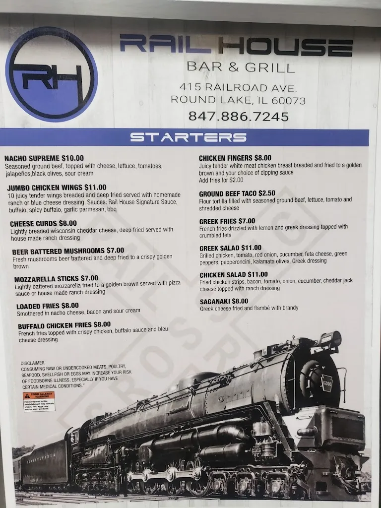 Menu_Rail House Slots & Wings_Round Lake, IL_image_old_2