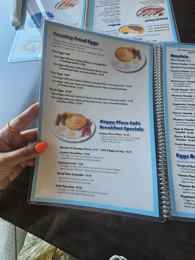 Menu_Happy Place Cafe_Shorewood, IL_image_old_2