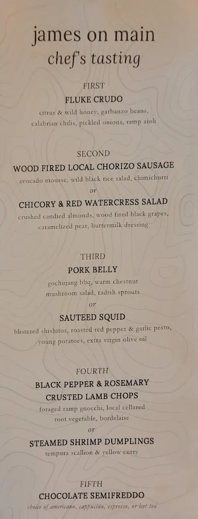 Menu_James on Main_Hackettstown, NJ_image_old_1