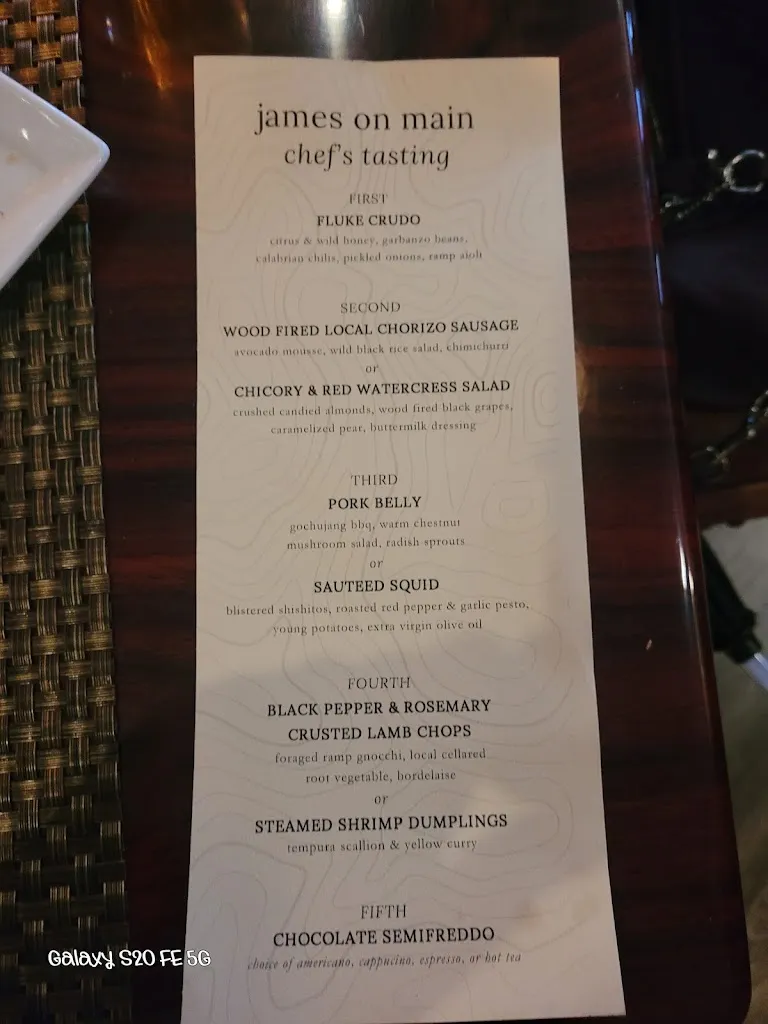 Menu_James on Main_Hackettstown, NJ_image_old_2