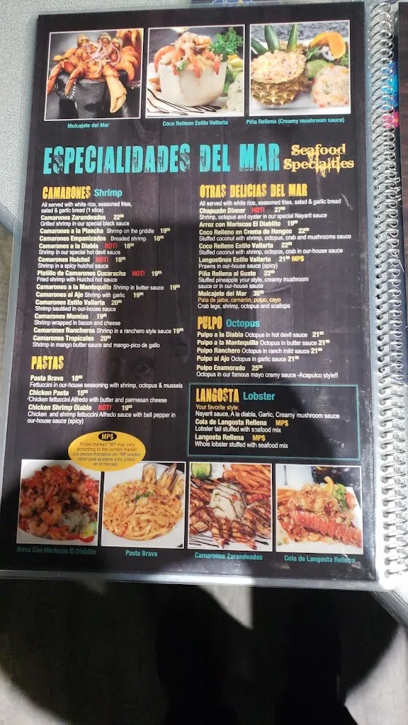 Menu_Mi Vallarta_South Elgin, IL_image_old_2