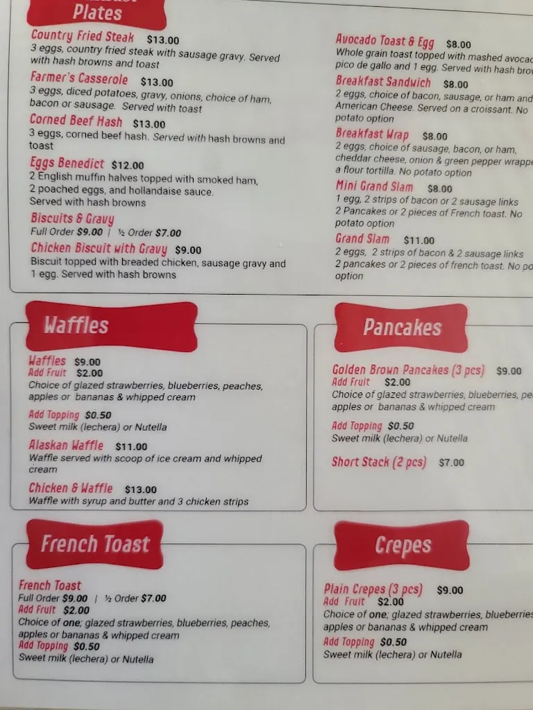 Menu_Ray's Diner_Elgin, IL_image_old_2