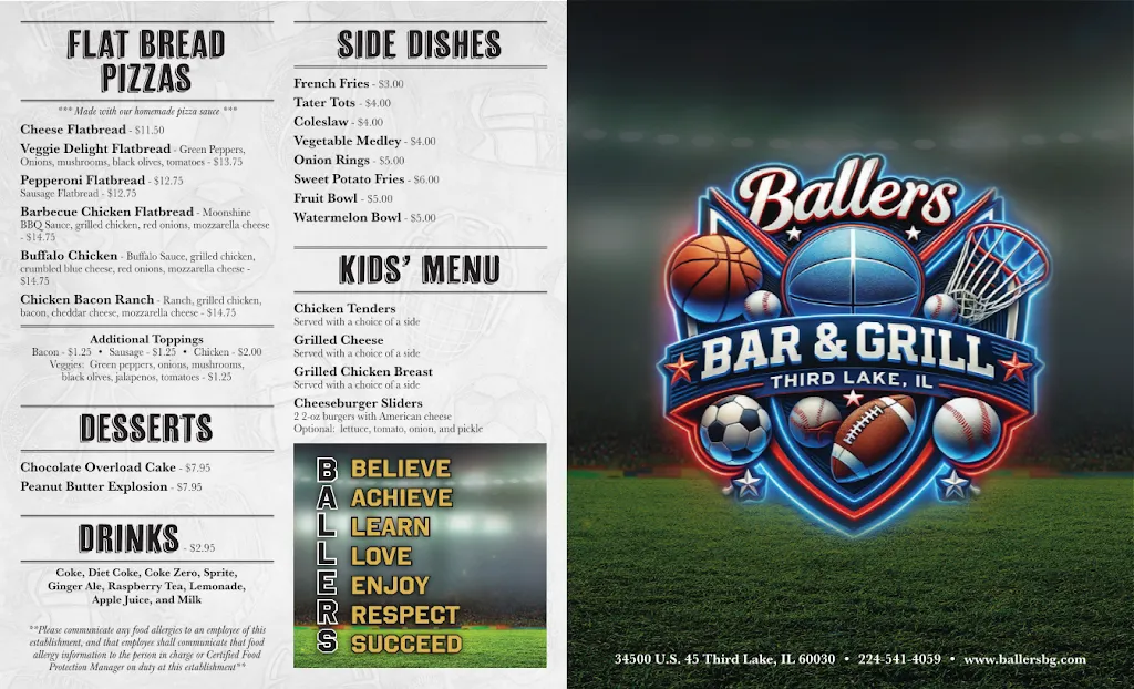 Menu_Ballers Bar & Grill_Third Lake, IL_image_old_2