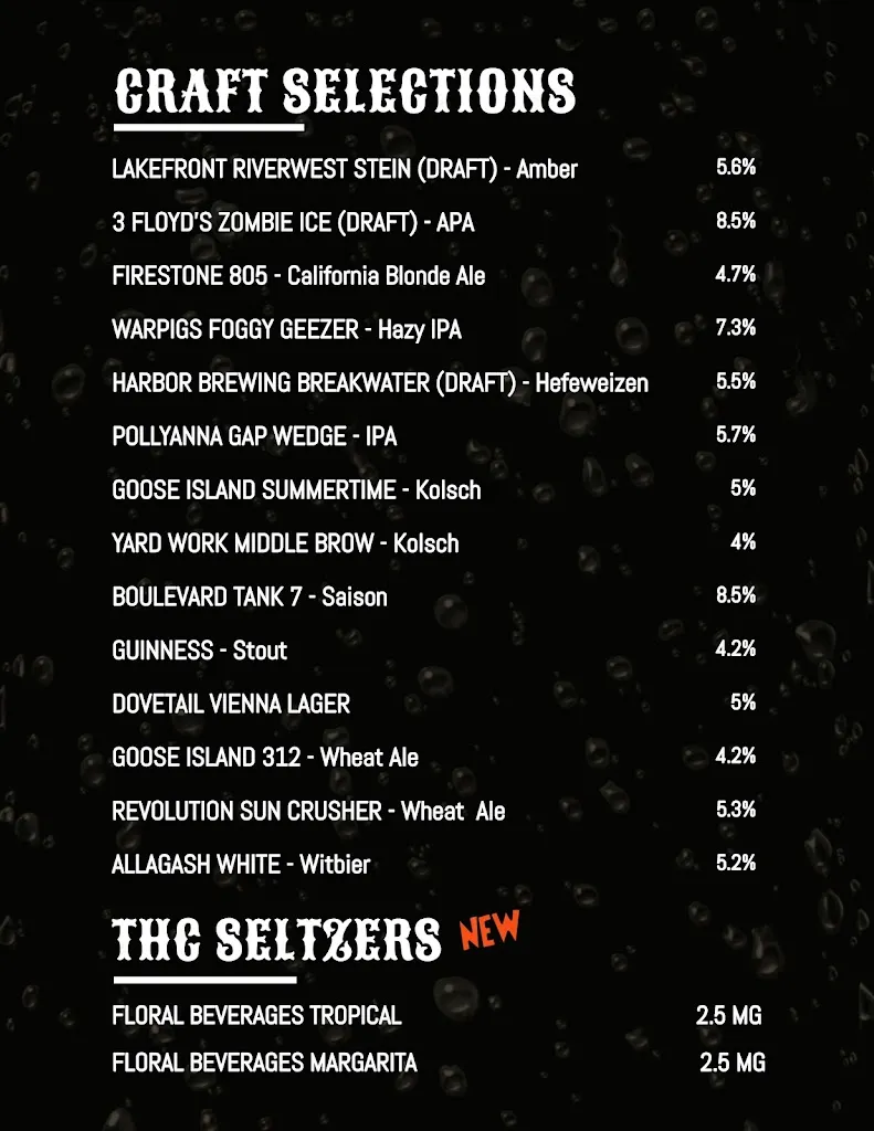 Menu_The Fogcutter_Lake Villa, IL_image_old_2