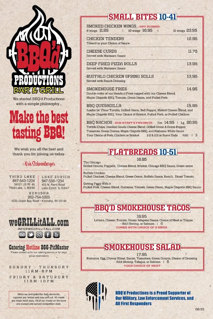 Menu_BBQ'd Productions_Grayslake, IL_image_old_2