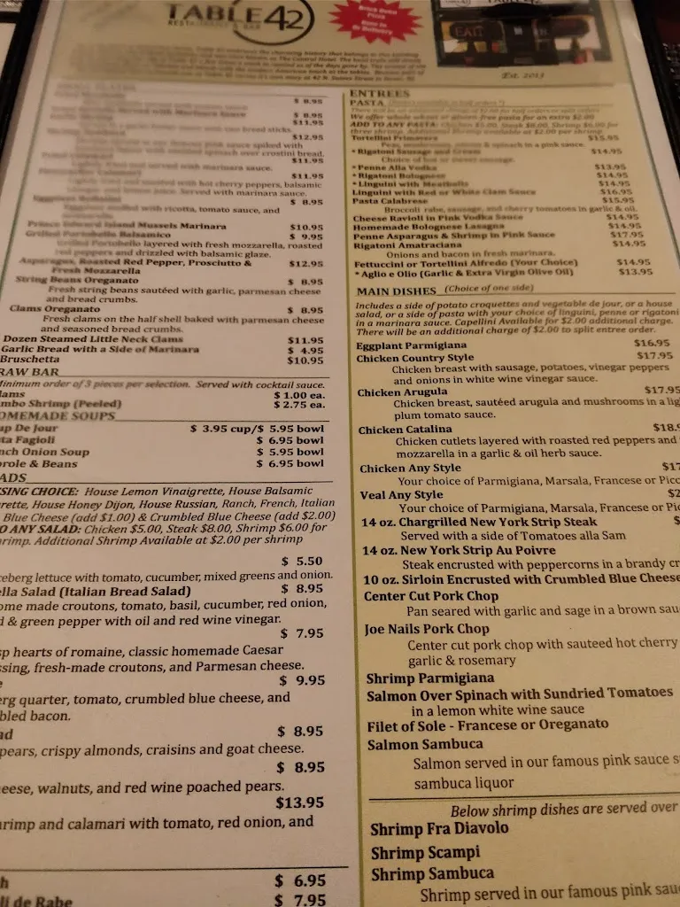 Menu_Table 42_Dover, NJ_image_old_3