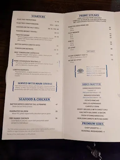 Menu_Twisted Tree Steakhouse_St. Louis, MO_image_old_1