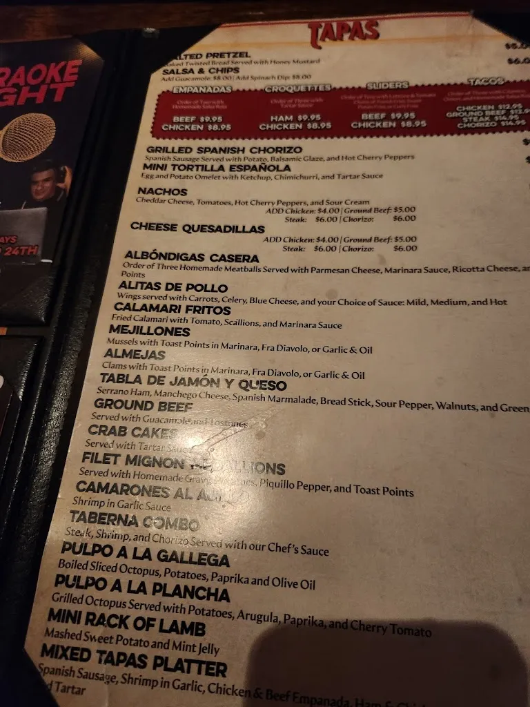 Menu_La Taberna Steak & Tapas Bar_Dumont, NJ_image_old_3