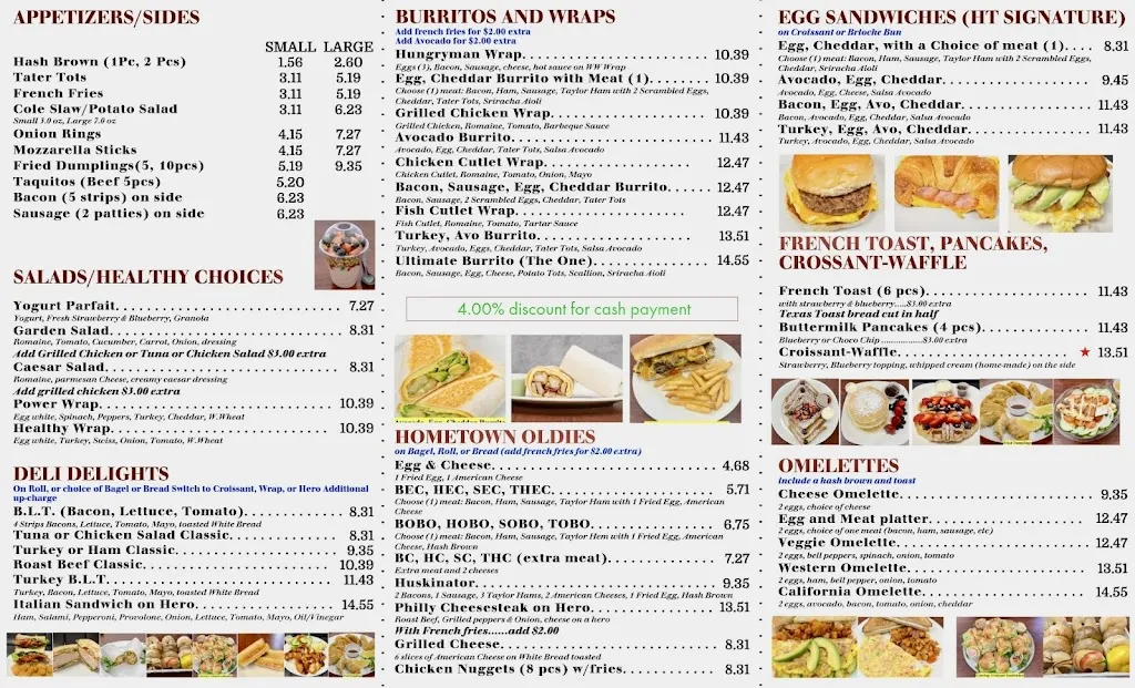 Menu_Hometown Cafe and Grill_Dumont, NJ_image_old_1