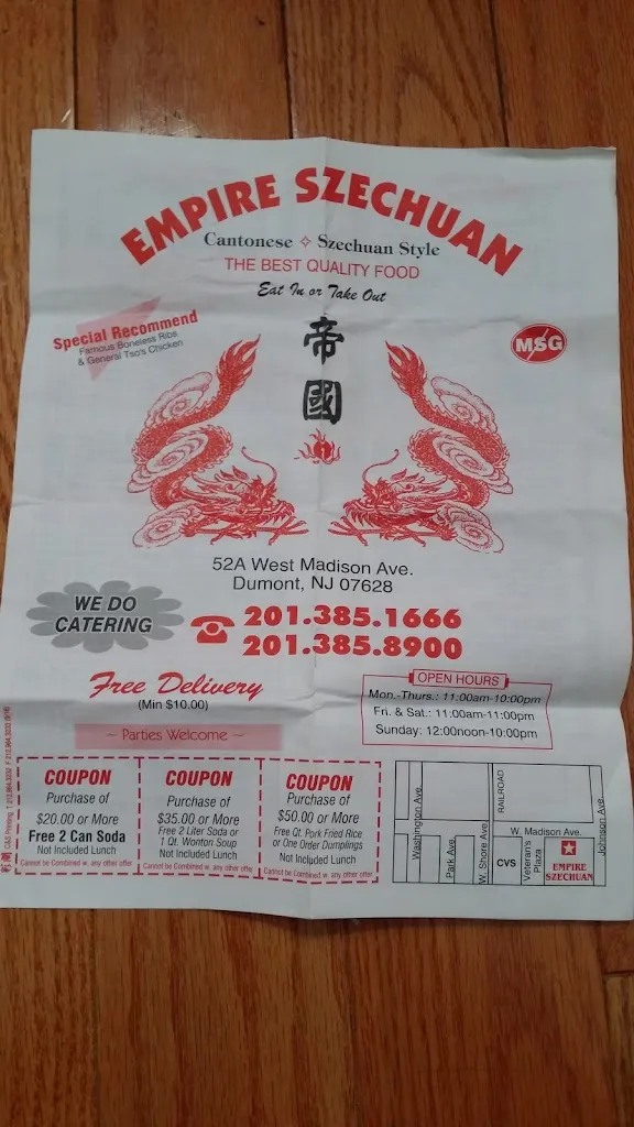 Menu_Empire Szechuan Restuarant_Dumont, NJ_image_old_1