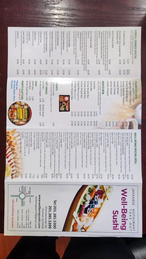 Menu_Well-Being Sushi_Dumont, NJ_image_old_1