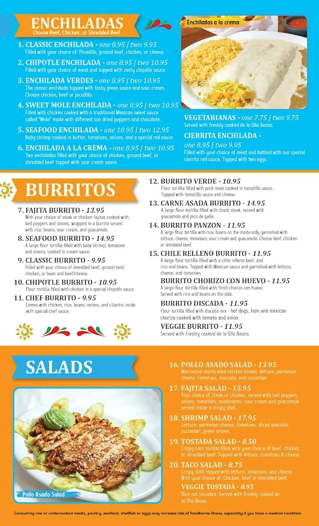 Menu_La Cierrita Jerome Mexican Restaurant_Jerome, ID_image_old_1