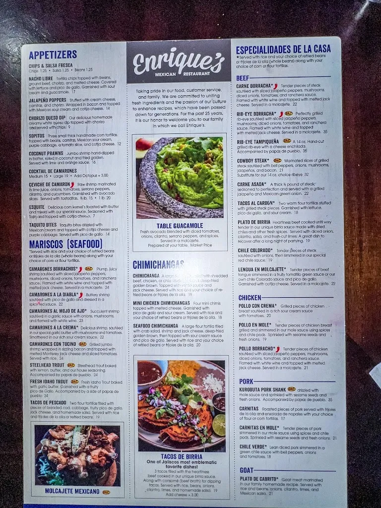 Menu_Enrique's Mexican Restaurant_Kuna, ID_image_old_1