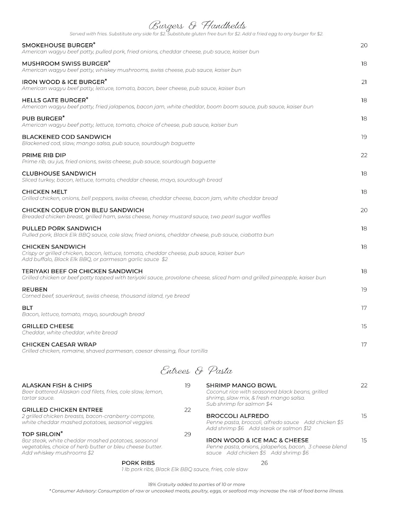 Menu_Iron Wood & Ice_Post Falls, ID_image_old_2