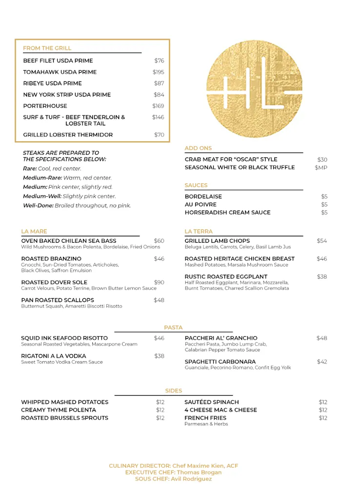 Menu_The Highlawn_West Orange, NJ_image_old_2