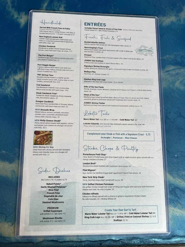 Menu_Port Edward Restaurant_Algonquin, IL_image_old_3