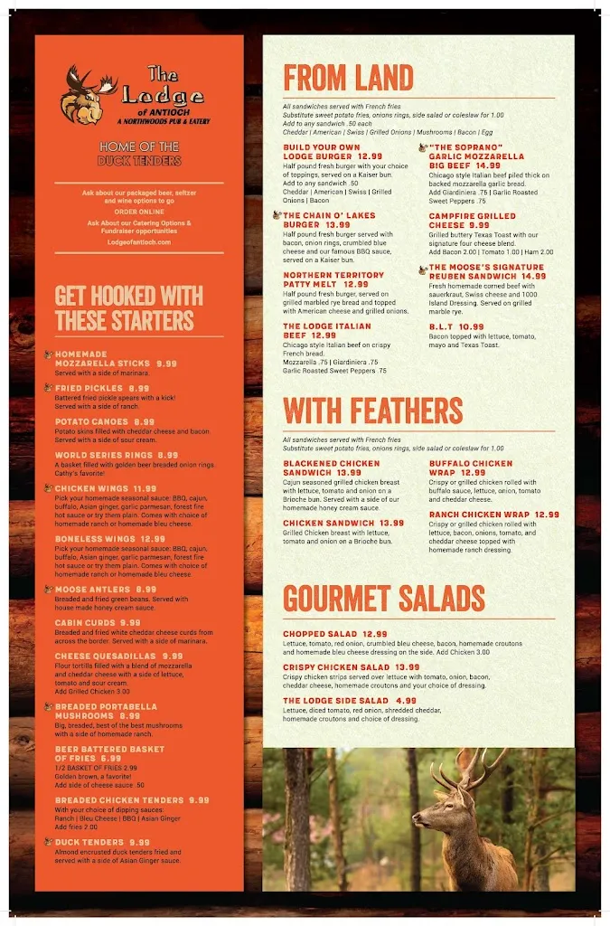 Menu_The Lodge of Antioch_Antioch, IL_image_old_2