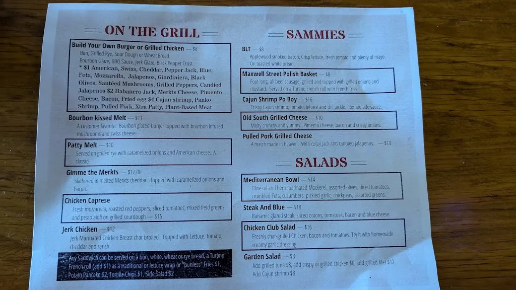 Menu_Hollywood Roadhouse_Antioch, IL_image_old_1