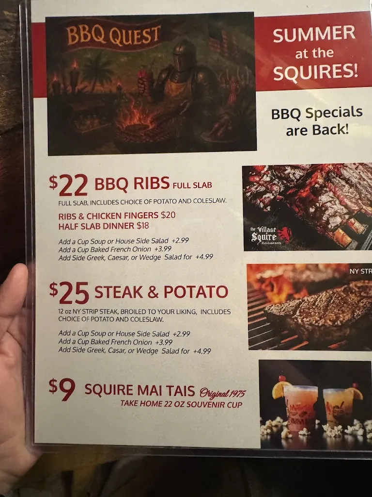 Menu_The Village Squire (McHenry)_McHenry, IL_image_old_2