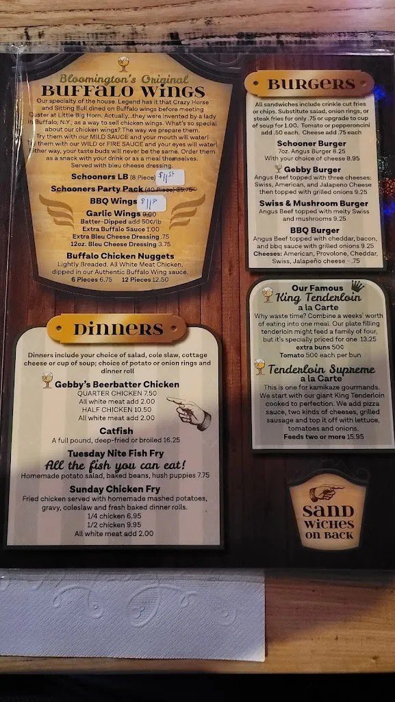 Menu_Schooners_Bloomington, IL_image_old_3