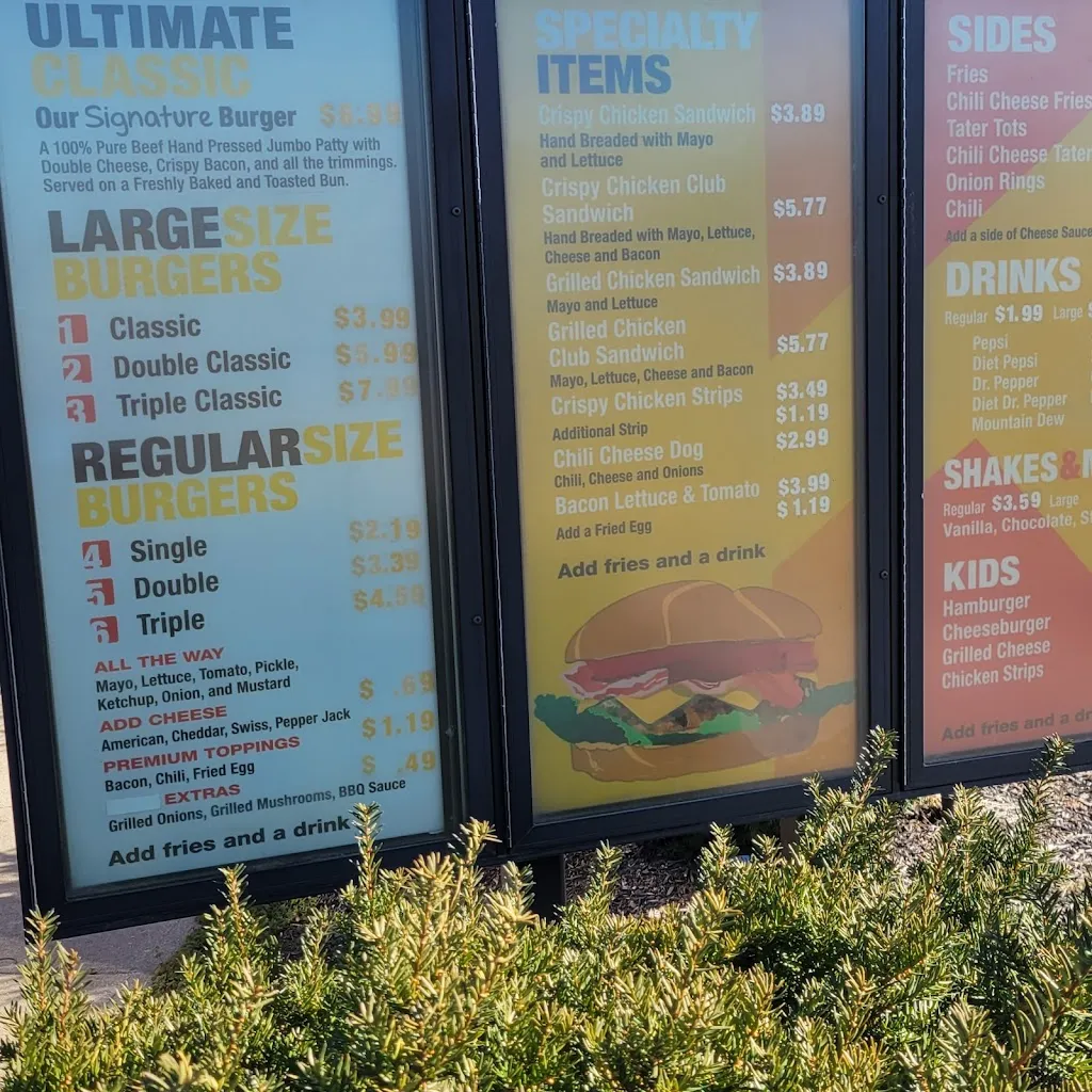Menu_Classic K Hamburgers_Sauget, IL_image_old_1