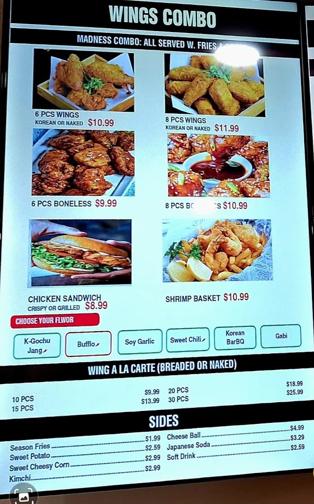 Menu_Wing Madness_Chatham, IL_image_old_1